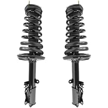 COMPLETESTRUTS - Rear Quick Complete Strut Assemblies with Coil Springs Replacement for 2002-2003 Toyota Camry - Set of 2