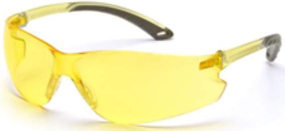 Pyramex Itek Safety Eyewear Amber Lens Amber Temples