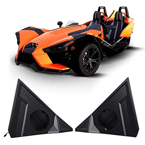SSV Works SS-F65U 2015-2023 Polaris Slingshot 6.5 Kick Panel Speaker Pods Unloaded