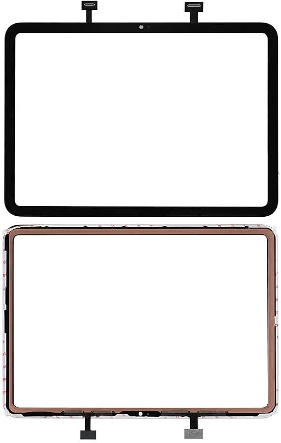 TheCoolCube Touch Screen Panel Digitizer (NO LCD Display) Replacement for iPad 10th Generation / 11th Generation (Black)