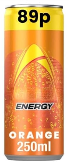 Energy Drink Orange 72 x 250ml Ignite Your Passion With Every Sip