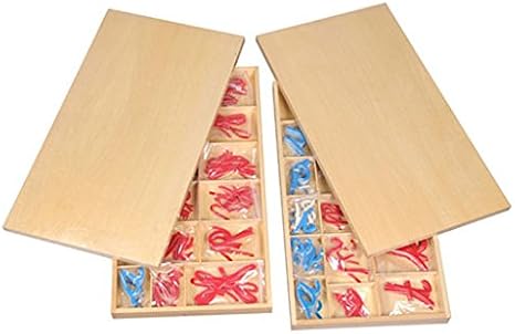 Large Wood Movable Alphabet, Cursive-Montessori Materials Letter Language Educational Tools Preschool Learning