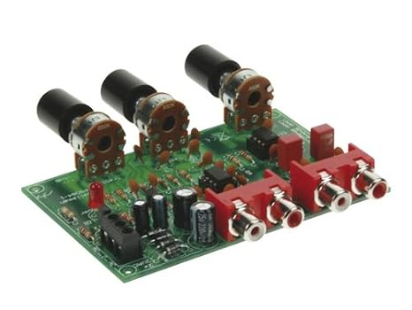 Velleman K8084 Volume and Tone Control - Preamplifier