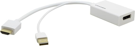 Kramer Electronics ADC-HM/DPF Video Cable Adapter 0.3m HDMI DisplayPort White