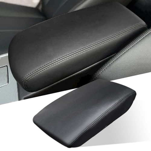 Center Console Cover for 2013-2018 Nissan Altima - Durable Armrest Protector, Easy Installation, Non-Slip Backing for Altima 2013 2014 2015 2016 2017 2018 Interior Accessories-Black