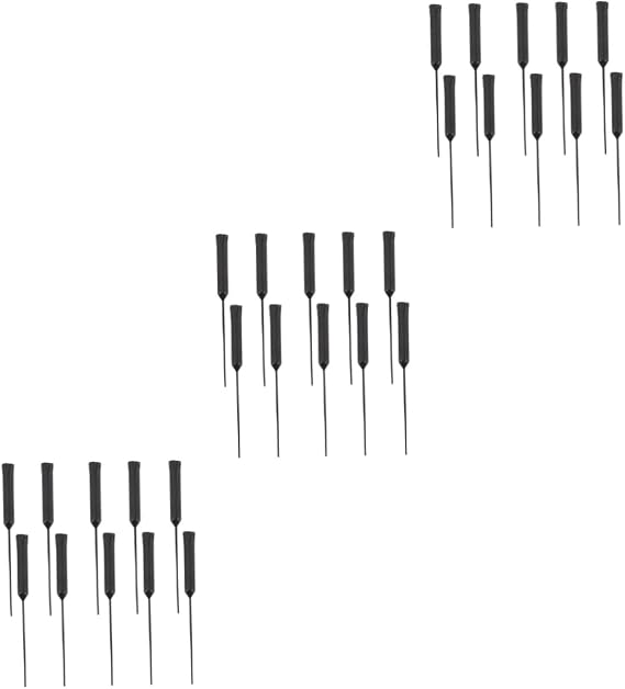 KALLORY 30pcs Hearing Aid Accessories Cleaning Kit Earmold Tubing Brush Cleaning Rods for Hearing Aids