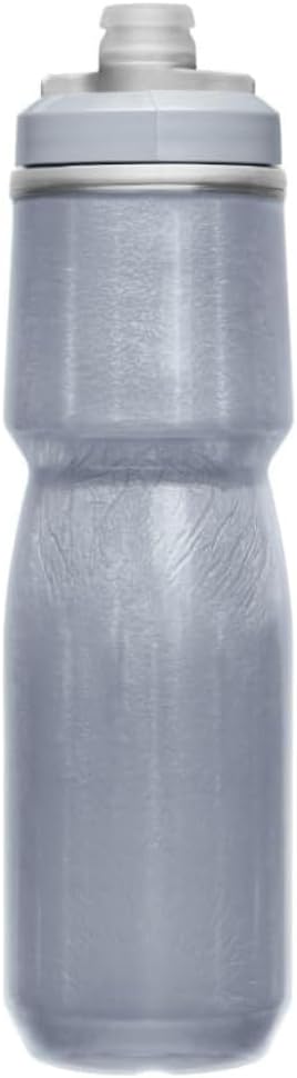 CAMELBAK Bicycle Bottle, Double Cold Retention, Podium, Chill, 24.0 fl oz 710 ml, Custom Silver