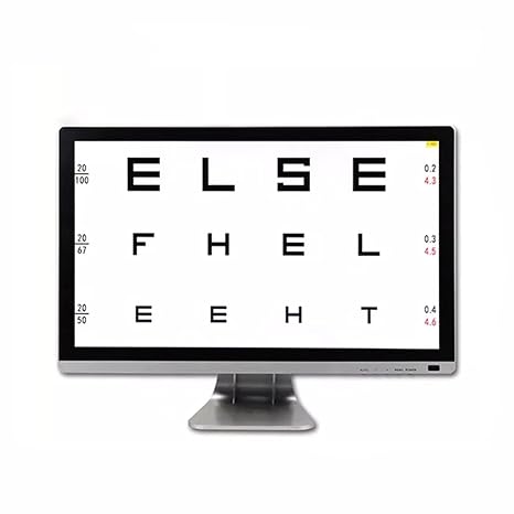 21'' LCD Visual Acuity Chart Optical Eye Testing Panel