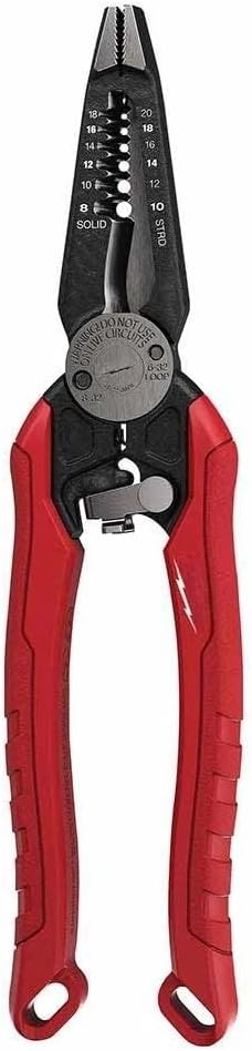 7-in-1 48-22-3078 for Milwaukee Combination Wire Strippers Pliers Red - New