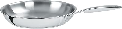 Cristel CastelPro Multiply Stainless Steel Frying Pan With Fixed Handle 8