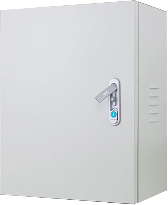 Stainless Steel Electrical Enclosure Box Ip67 Waterproof Dustproof, 400X600X200Mm, Diy Project Case For Charging Pile Protection, Wall-Mounted Electrical Proj,Color-400 * 500 * 2,Color-400*500*250Mm