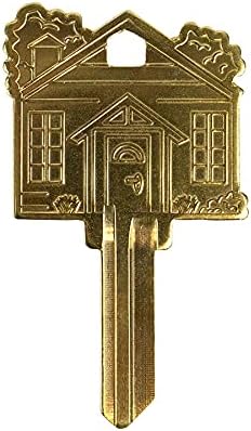 Lucky Line Brass House Key KW1/11 (B405K)