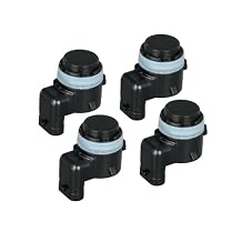 4PCS Reverse Parking Assist Sensors 6MK25TZZAA Backup Bumper Sensor Compatible with Ram 1500 2500 3500 2019-2023, Dodge Durango, Jeep Gladiator Wrangler Replace OE CH1078100 PPS110