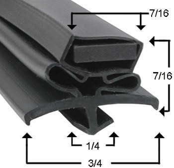 True Manufacturing UCITR810810 True Door Gasket for TUC, TWT, TSSU (27" Models)