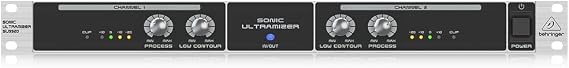 Behringer SONIC ULTRAMIZER SU9920 Stereo Sound Enhancer Processor for Studio DJ PA and HiFi Systems with Dual Mono/Stereo Operation and LED Level Indicator