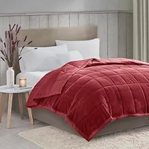 Reversible Smart Temperature Down Alternative Blanket