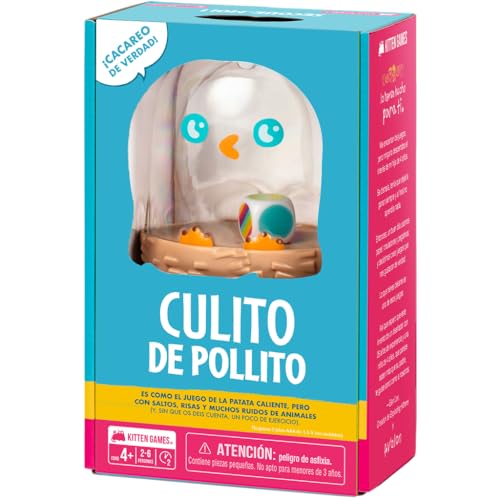 Exploding Kittens Date prisa, trasero de Pollo! de De 2 a 6 jugadores para mayores de 4 anos Se juega en 2 minutos Juego de cartas Estilo papa Caliente Juego de cartas divertido