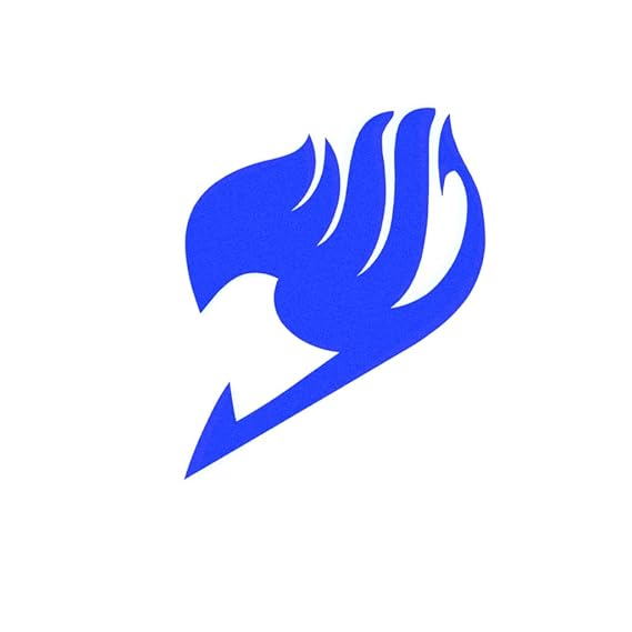 Fairy Tattoos - Anime Fairy Temporary Tattoos Symbols/Cosplay Fairy Temporary Tattoos Costume Natsu Lucy Erza (Royal Blue)
