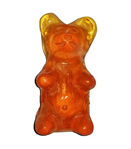 The Gummy Bear Guy (TM) | Gummy Bar SOAP (TM) | Glycerin Soap (Orange with hints of Honey and Orange)