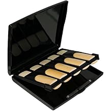 Protec Alto/Tenor Saxophone 10-Count Reed Case, Black, Model A251