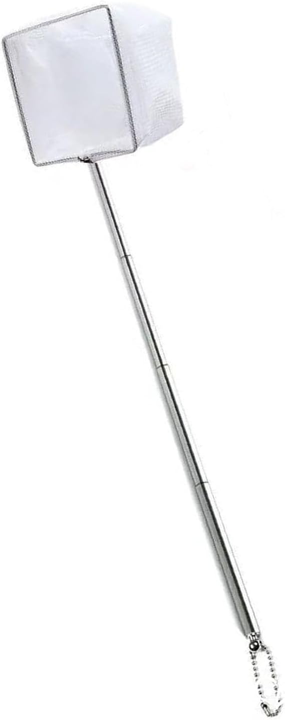 Fishing Landing Net with Telescoping Handle, Fishing Landing Net Freshwater, Bass, Trout Net, Compact Fishing Net for Catching Fish Shrimp and Aquariums Water Plant