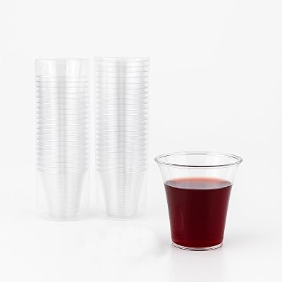 Clear Disposable Communion Cups 100 Count Fits Standard Communion Trys