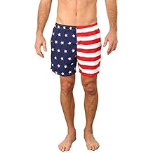 UZZI Men's Marti Shorts Swim Trunks Quick Dry Active