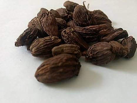 Black Cardamom Whole Pods. Tsaoko | Cao Guo | Bach Dan Khau | Badi 100 Gram