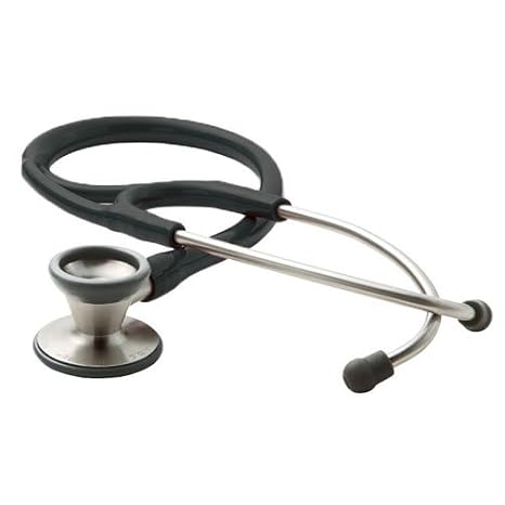 ADC 602 Cardiology Stethoscope, Black BK