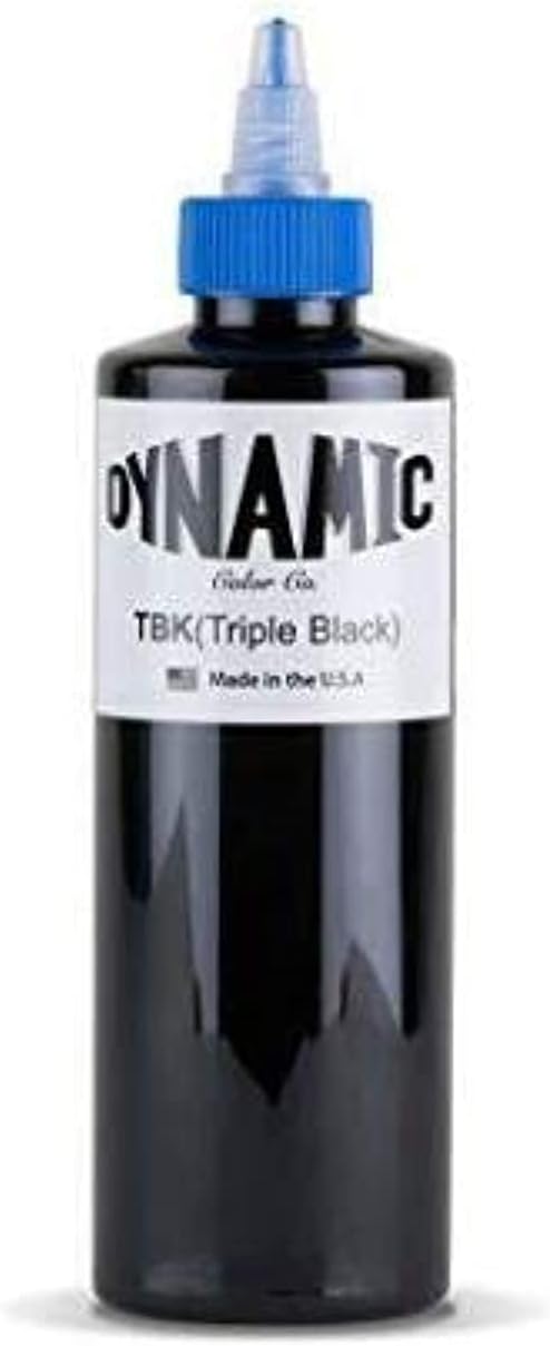 Dynamic Color Triple Black Tattoo Ink 8-oz