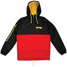 Thrasher Mag Logo Anorak Black/Red, Small