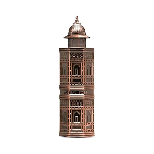 Lattafa Niche Emarati Mughal Fort Spicy, Woody, Gourmand, Amber Eau de Parfum for Everyone, 3.4 Ounce  100 ml