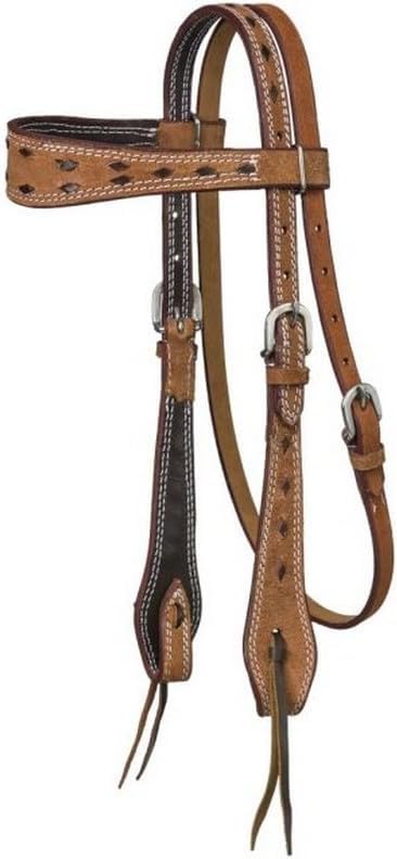 Tough1 Mini Branson Browband Headstall Roughout