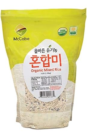 McCabe Organic Mixed Rice - Rice Mix | Rich with Fiber & Minerals | USDA and CCOF Certified | Product of USA | 3Lbs