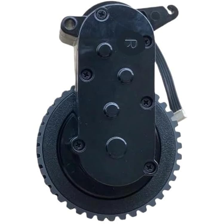 Robot Vacuum Cleaner Wheel Motor Assembly,Compatible for Bagotte,BG600 MAX Robotic Vacuum Cleaner Parts Accessories Wheel Replacement Parts Walking WheelR