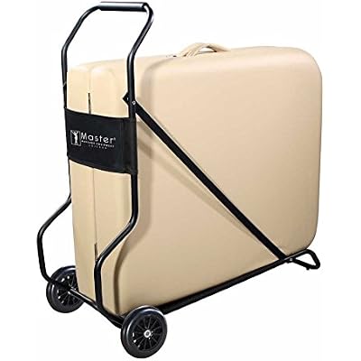 Master Massage Universal Foldable Table Cart Fitsup to 32, Black