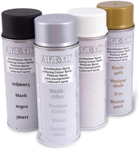 Akemi Lettering Spray - 400 ml (Antique Black)