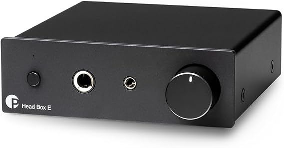 Pro-Ject Head Box E - Micro-sized Headphone Amplifier (Black)