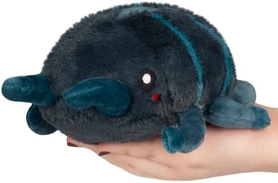 Squishable - Snugglemi Snackers Stag Beetle - Garden Collection - 8 in - Soft Toy Collectible Stuffed Animal - Beans