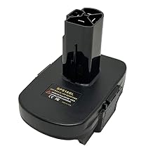 Battery Adapter for Craftsman C3 19.2V Cordless Tools, Compatible for Black+Decker/Stanley/Porter-Cable 20V Lithium Battery Convert to Craftsman 19.2 Volt C3 Battery Converter