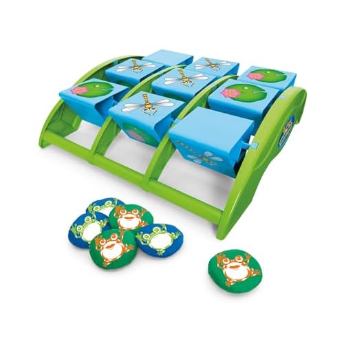 Game Zone Tic Tac Toad Interactive Multiplayer Game for Children Ages 5 and Above
