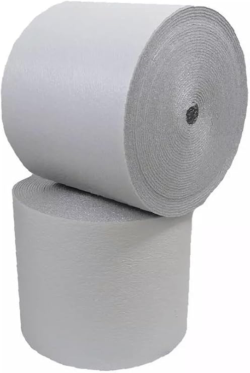 Reflective Foam Core Solid White Insulation 4ft x 50ft Vapor Barrier