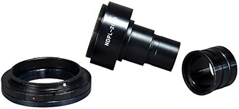 OMAX A14CN305 Microscope Adapter 4 Canon D-SLR w 2X Lens + 23.2-30.5mm