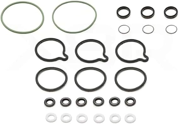 X8R CP1 Diesel High Pressure Fuel Pump Seals Gaskets Repair Kit Fix Compatible with BMW 330d / 525d / 530d models with CP1 Bosch type 0445010009 High Pressure Fuel Pump Part: X8R0080