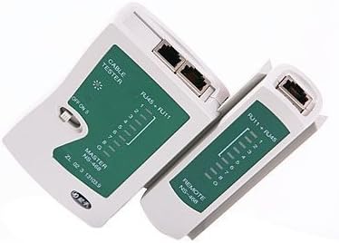 New RJ11/RJ12/RJ45 CAT5 CAT5e CAT6 LAN Network/Phone Cable Tester (468)