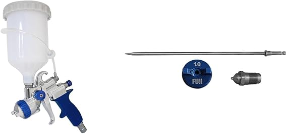 Fuji 5175G - T75G Gravity Spray Gun & 5100-2 Aircap Set 2 1.0mm for T-Model Spray Gun