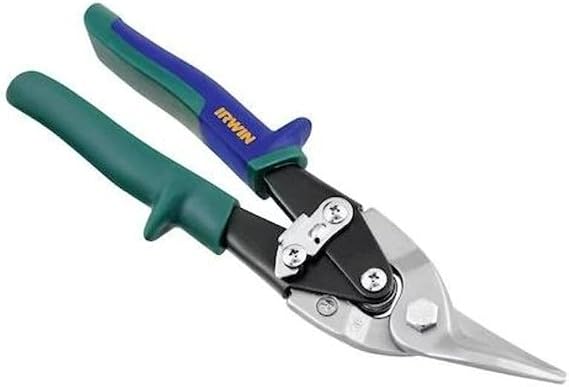 Irwin 102 Right & Straight Cut Compound Leverage Aviation Snips