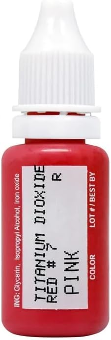 Biotouch - Pink Permanent Makeup Pigment 15mL Bottle