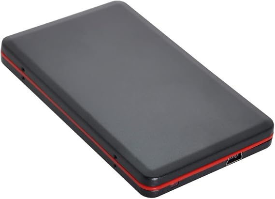 Cablecc USB2.0 480Mbps to 1.8 inch Micro SATA 16pin 7+9 SSD HDD External Hard Disk Enclosure