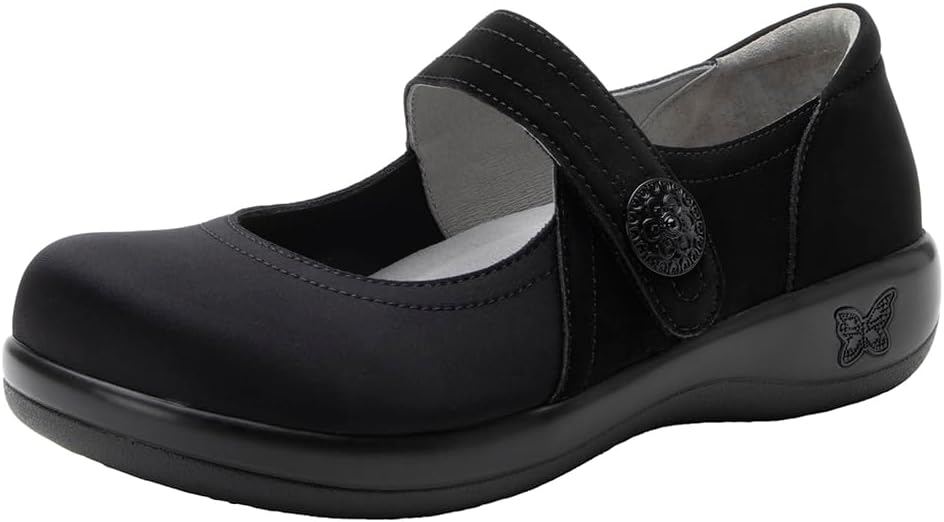 Alegria Women's Kourtney Professional Nursing and Healthcare Adjustable Mary Jane Slip-On Closed Back Clog